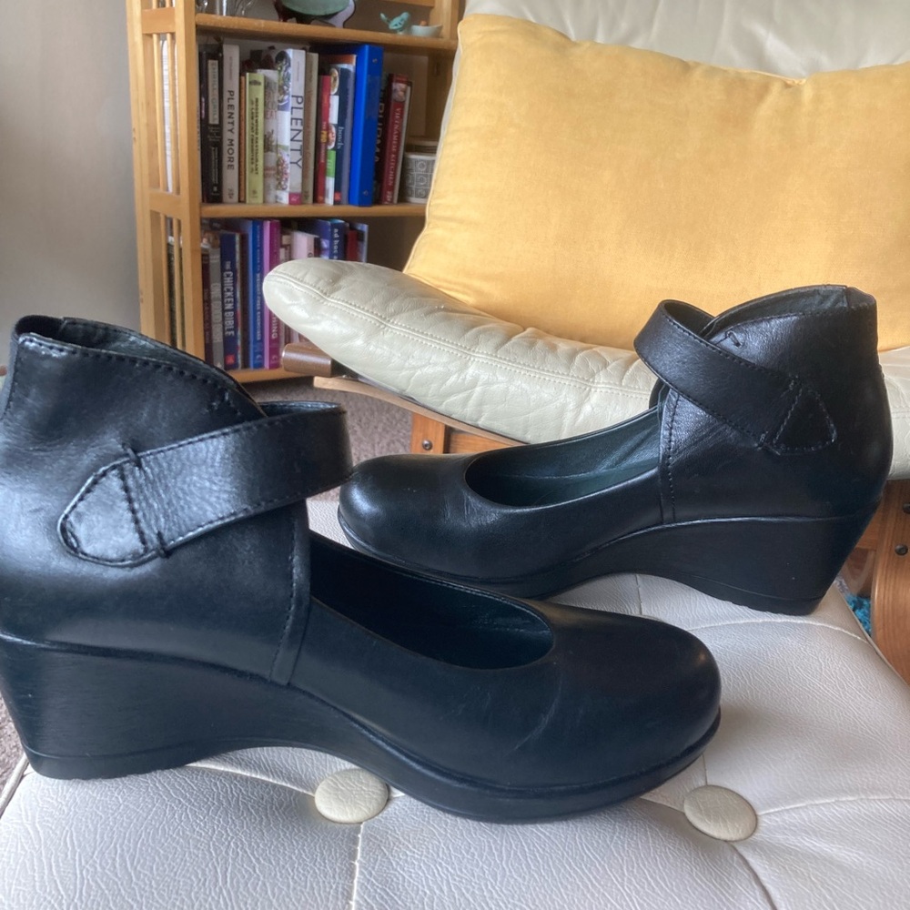 Dansko MaryJanes size 38. Bought from this site but never wore . Very cute!